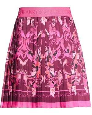 Versace Jeans Couture Mini Skirt Polyester - Red