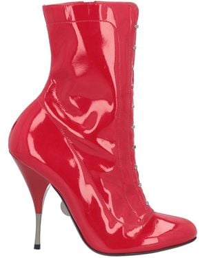 Samuele Failli Ankle Boots Leather - Red