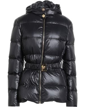 Versace Doudoune Plumes Ou Synthétique - Noir