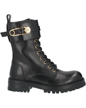 Versace Ankle Boots Calfskin - Black