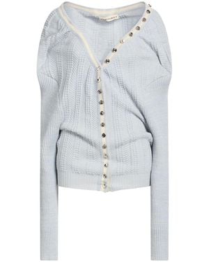 Y. Project Sky Cardigan Wool - White