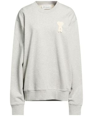 Ami Paris Sweatshirts - Gray