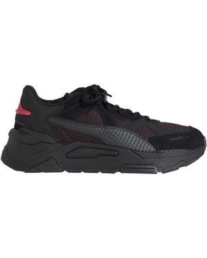 PUMA x FERRARI Sneakers Polyurethane, Leather - Black