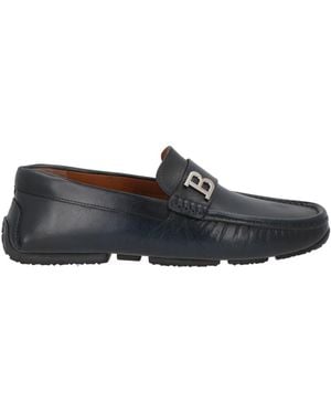 Bally Midnight Loafers Calfskin - Gray