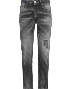 DW DENIM WORLD Jeanshose - Grau