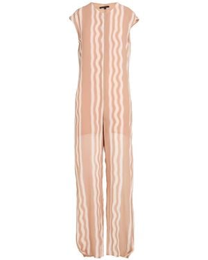 ARMANI EXCHANGE Jumpsuit Viscose - Natural