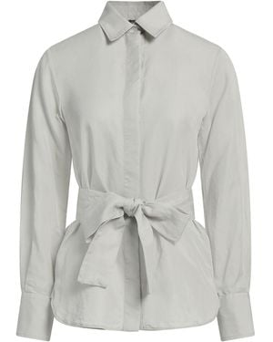 Kiton Shirt Lyocell, Viscose, Silk - Gray