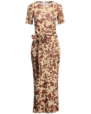 Nanushka Midi Dress Recycled Polyester - Metallic