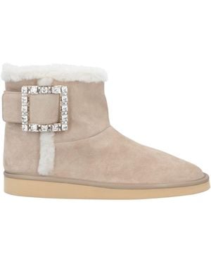 Roger Vivier Ankle Boots - Natural