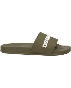 DSquared² Military Sandals Rubber - Green
