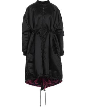 コート ALEXANDRE VAUTHIER COAT (233COA1952 BLACK) ALEXANDRE VAUTHIER Black wool blend coat 233COA1952 BLACK