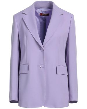 Max Mara Blazer Virgin Wool - Purple