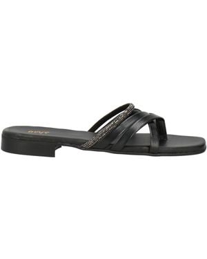 Ovyè Thong Sandal - Black