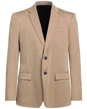 Dondup Khaki Blazer Cotton, Silk, Elastane - Natural