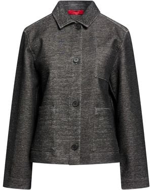 MAX&Co. Jacket Cotton, Elastane - Black