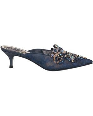 Rene Caovilla Mules & Clogs - Blue