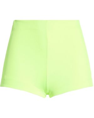 ME FUI Lime Shorts & Bermuda Shorts Polyester, Elastane - Green