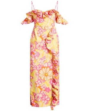 ALÉMAIS Midi Dress - Pink