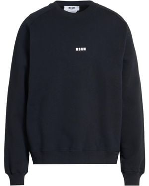 MSGM Sweatshirt Cotton - Blue
