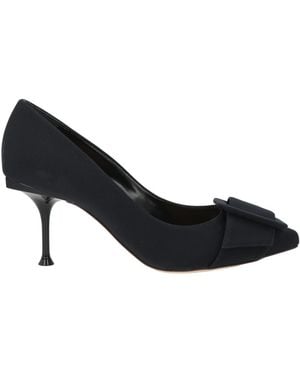 Sergio Rossi Pumps Textile Fibers - Black