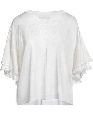 Twenty Easy By Kaos Pullover - Bianco