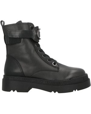 Liu Jo Ankle Boots Leather - Black