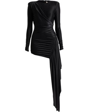 Alexandre Vauthier Mini Dress Viscose, Elastane - Black