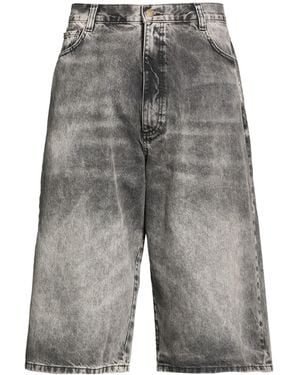 BOILER ROOM Denim Shorts - Gray