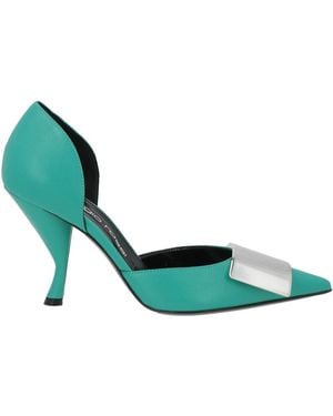Sergio Rossi Pumps Leather - Green