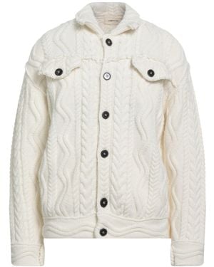 ATOMOFACTORY Strickjacke - Weiß