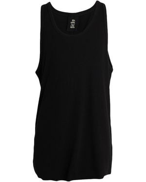 Thom Krom Tank Top Cotton, Elastane - Black