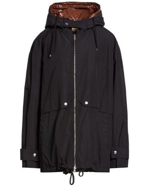 Plan C Coat Polyamide - Black