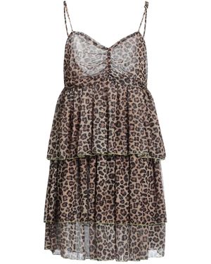 Relish Mini Dress - Brown