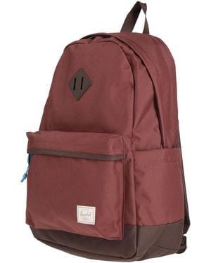 Herschel Supply Co. Herschel Heritage -- Chocolate Backpack Recycled Polyester, Polyurethane - Red