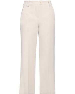 Annarita N. Pants Polyester, Elastane - Natural