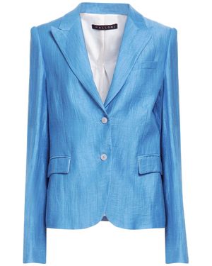Malloni Blazer Linen, Polyamide - Blue