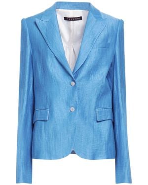 Malloni Blazer Linen, Polyamide - Blue