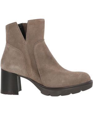 Melluso Khaki Ankle Boots Leather - Brown