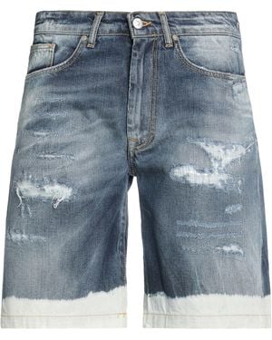 Takeshy Kurosawa Denim Shorts - Blue