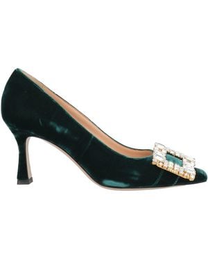 FRANCESCO SACCO Court Shoes Textile Fibres - Green