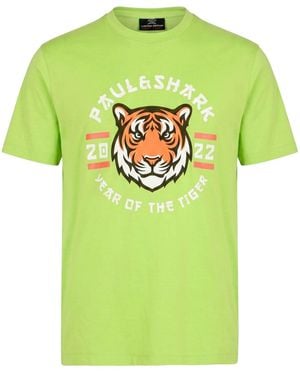 Paul & Shark T-Shirts - Grün