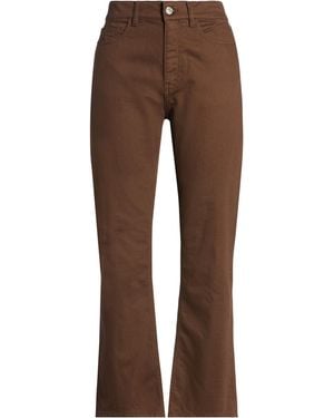 TRUE AVENUE Jeans Cotton, Elastane - Brown