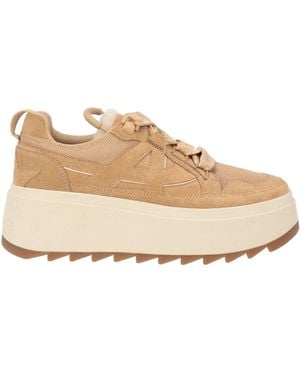 Ash Light Sneakers Leather, Textile Fibers - Natural