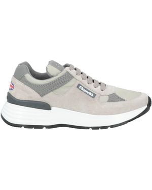 Church's Sneakers Leather, Textile Fibers - White