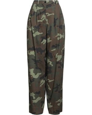Myths Military Trousers Cotton, Elastane - Green