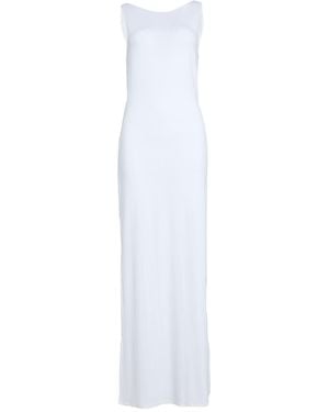 Majestic Filatures Cream Maxi Dress Viscose, Elastane - White