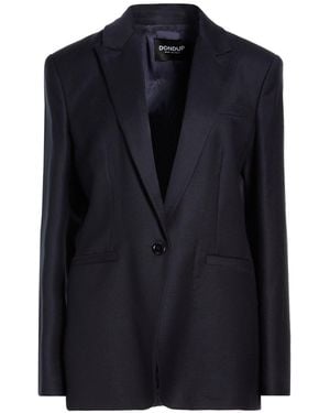 Dondup Midnight Blazer Virgin Wool, Elastane - Blue