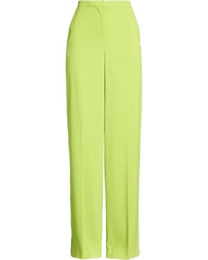 Pinko Trousers Polyester, Elastane - Green