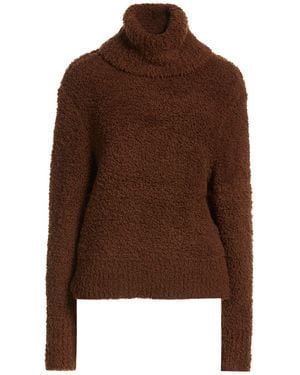 Self-Portrait Turtleneck - Brown