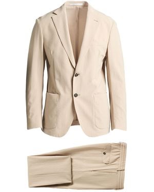 Eleventy Suit Virgin Wool - Natural